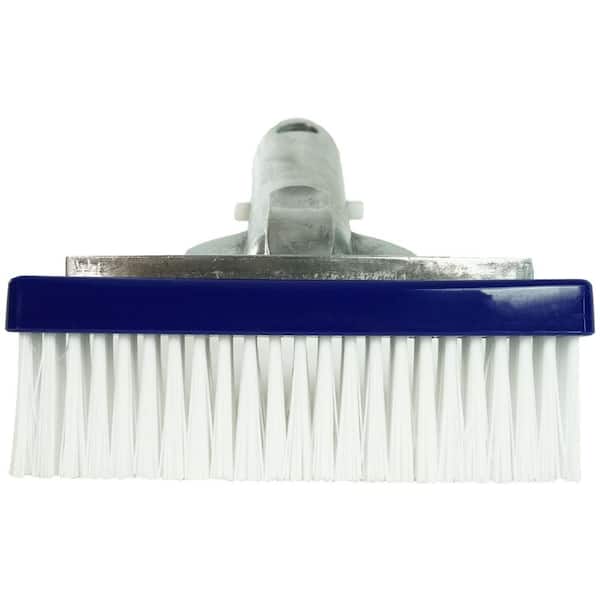 Pool Central 5.5 in. Swimming Pool Bristle Brush Head with Aluminum Handle