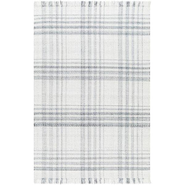Artistic Weavers Amelle Gray 8 ft. x 10 ft. Plaid Area Rug S00161071562