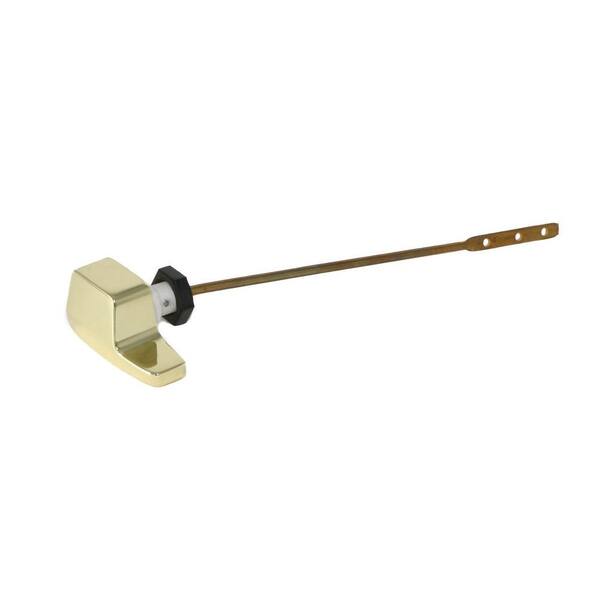 JAG PLUMBING PRODUCTS Side Mount Toilet Tank Lever for Eljer in Polished Brass