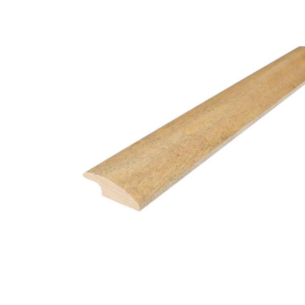ROPPE Trio 0.38 in. Thick x 2 in. Wide x 78 in. Length Overlap Wood Reducer Hardwood Trim Molding
