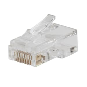 CAT6 Pass-Thru Modular Data Plug (200-Pack)