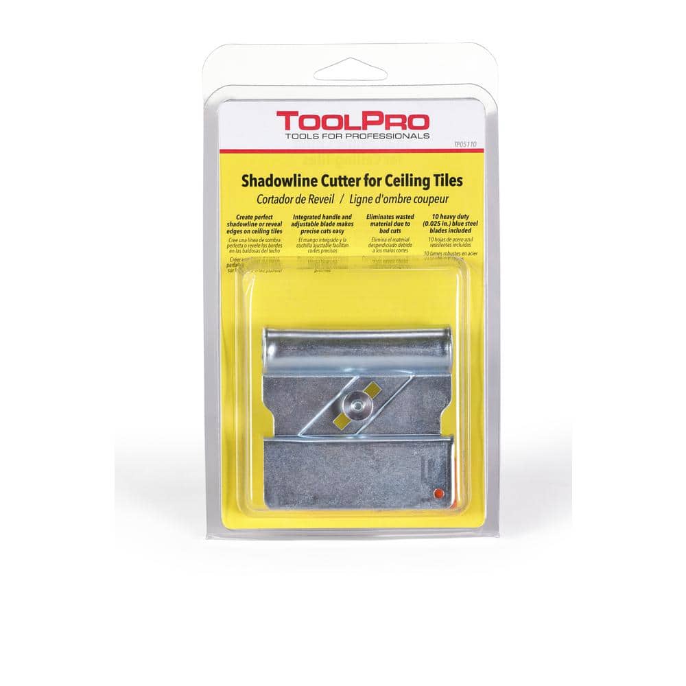 Steel Shadowline Cutter with Adjustable Blades