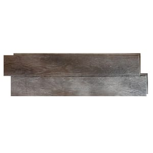 12 in. x 39 in. Saloon Faux Wood Composite Siding