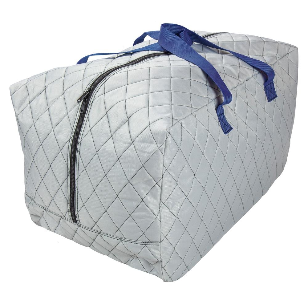 2 Big 5 Gal XL LARGE Clear Plastic Storage Bags W Handle 20x17 Zip Clothes  BAG Store Clothes Quilt Linen Spacemaker True Living Essential 