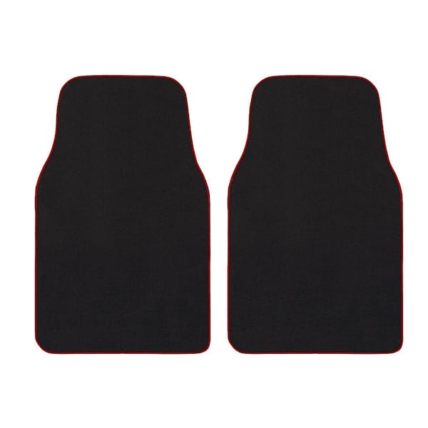 GGBAILEY Ford Fusion Black with Red Edging Carpet Car Mats/Floor Mats,  Custom Fit for 2013-2020 Driver and Passenger Mats D50578-F1A-BLK_BR - The  Home Depot