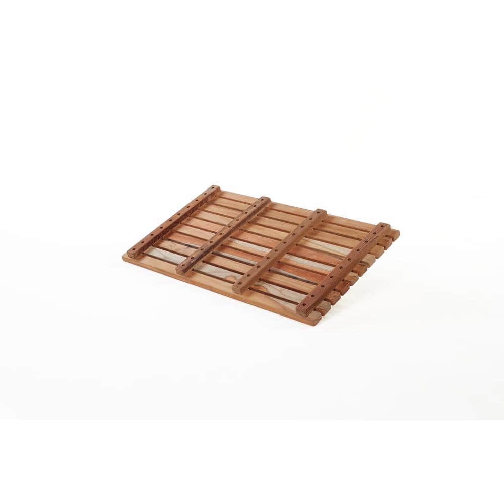 Gala Teak 24" x 14" Eco-Friendly Bath Mat