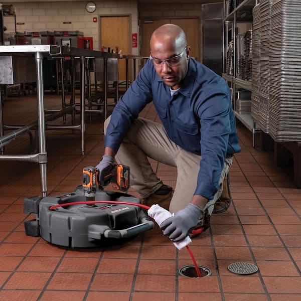 RIDGID FlexShaft Wall-To-Wall Drain Cleaning, Penetrating Ball