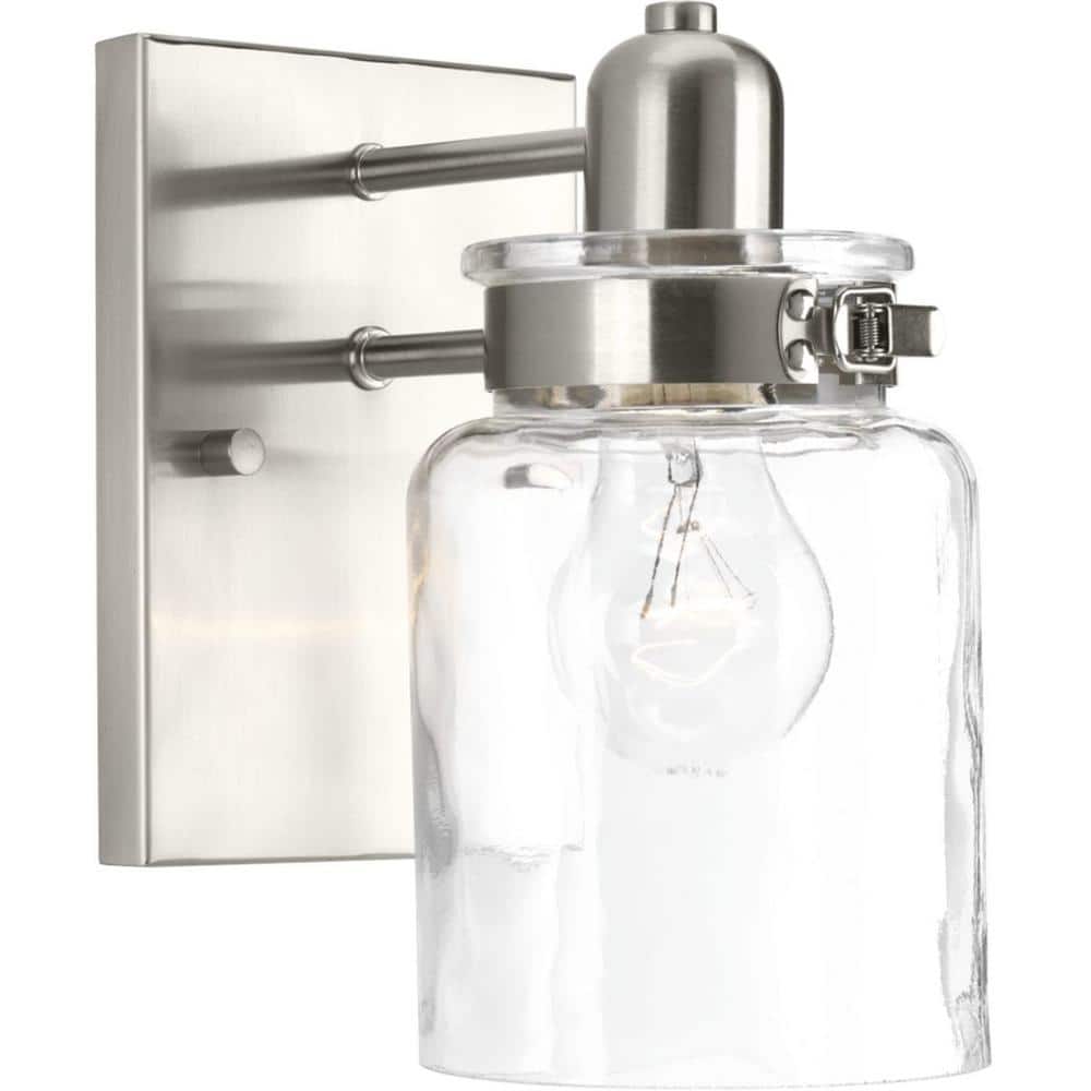 Calhoun Brushed Nickel 8.63" Dimmable Bath Vanity Light