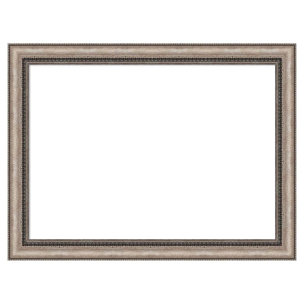 Lyla Ornate Silver 32 in. x 24 in. Polystyrene Framed Dry Erase Magnetic Memo Board price history on PriceWatchPro