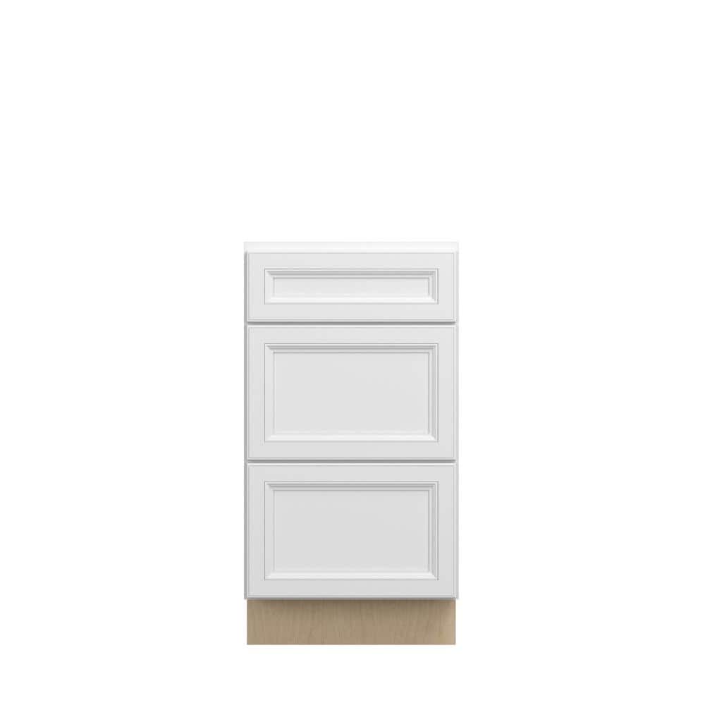 Damascus Raised 18 in. W x 34.5 in. H x 24 in. D in French Vanilla Plywood Assembled Drawer Base Cabinet price history on PriceWatchPro