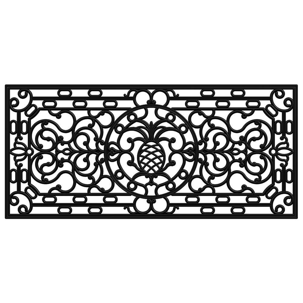 Pineapple Heritage Rubber Doormat, 2' x 4' price history on PriceWatchPro