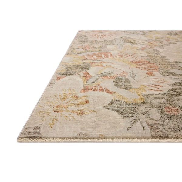 Eileen Natural / Sunrise 7 ft. 10 in.  x 10 ft. 2 in.  Transitional Area Rug