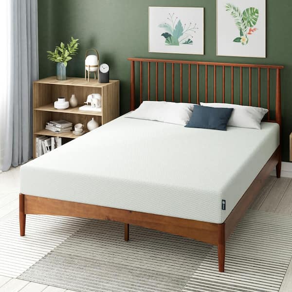 taaa Zinus Full Medium Green Tea Optimum Memory Foam 8 in. Mattress ZU