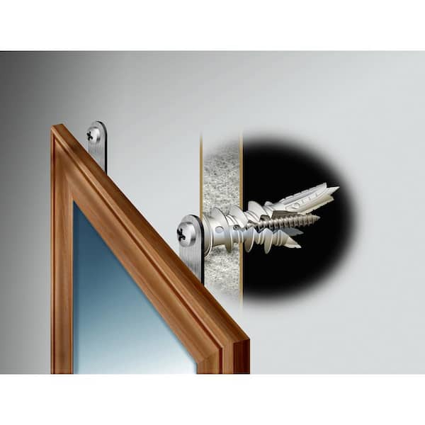 E-Z Ancor Twist-N-Lock 75 lbs. Drywall Anchors (200-Pack) 25412