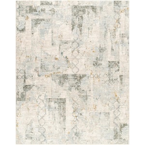 Genos Gray 8 ft. x 10 ft. Abstract Indoor Area Rug