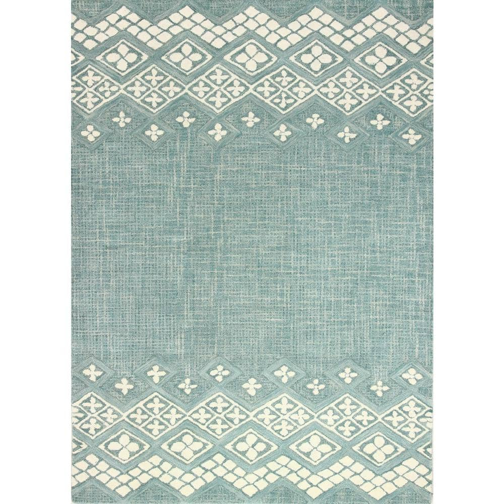 BASHIAN Venezia Teal 5 ft. x 8 ft. (5' x 7'6