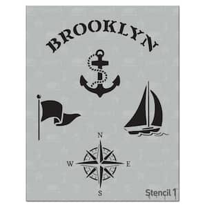 Brooklyn Nautical Mini Set Stencil