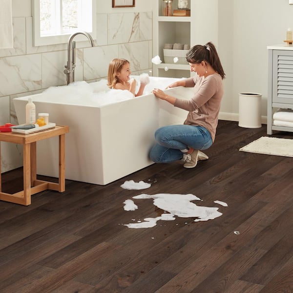 Lifeproof Timber Wolf Hickory 0.28 in. T x 6.5 in. W Waterproof Engineered Hardwood Flooring (21.8 sq. ft./case)