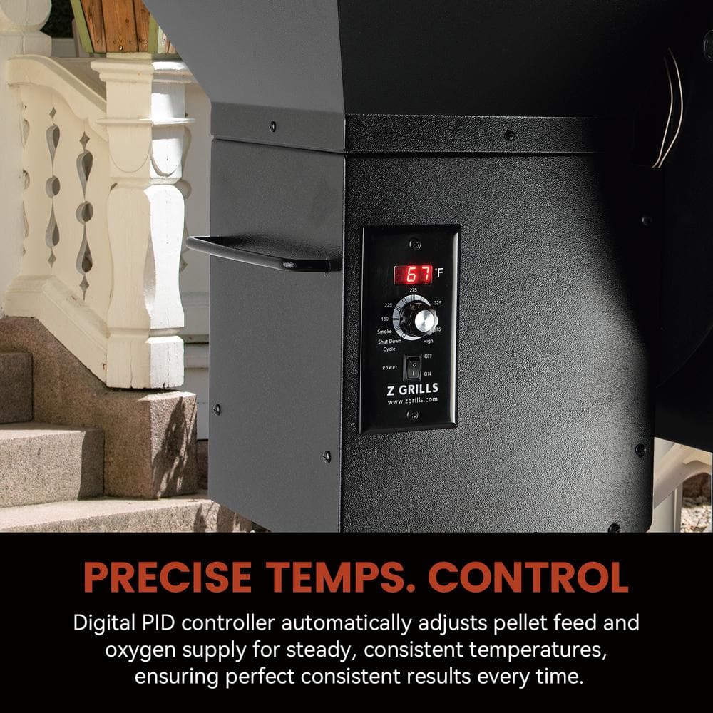 ZPG-7002B3E Stainless Steel Wood Pellet Grill BBQ Smoker