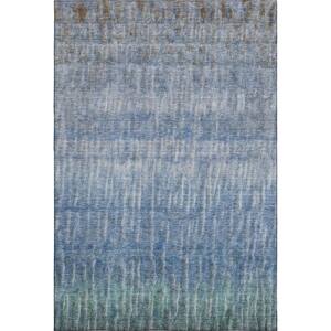Addison Rugs Mayfield Premium Machine Washable Abstract AMF2317 Teal 2 ...