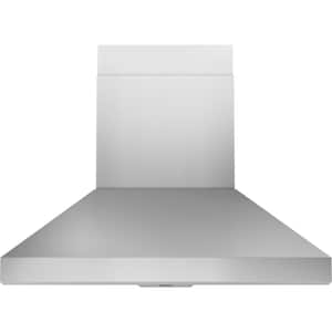 Titan 48 in. 750 CFM Island Mount with LED Light Range Hood in Stainless Steel
