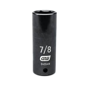 1/2 in. Drive 6 Point SAE Deep Impact Socket 7/8 in.