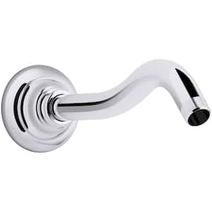 Artifacts 10-11/16 in. Shower Arm and Flange in Polished Chrome