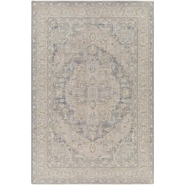 Livabliss Valentino Coal Doormat 3 ft. x 4 ft. Indoor Area Rug