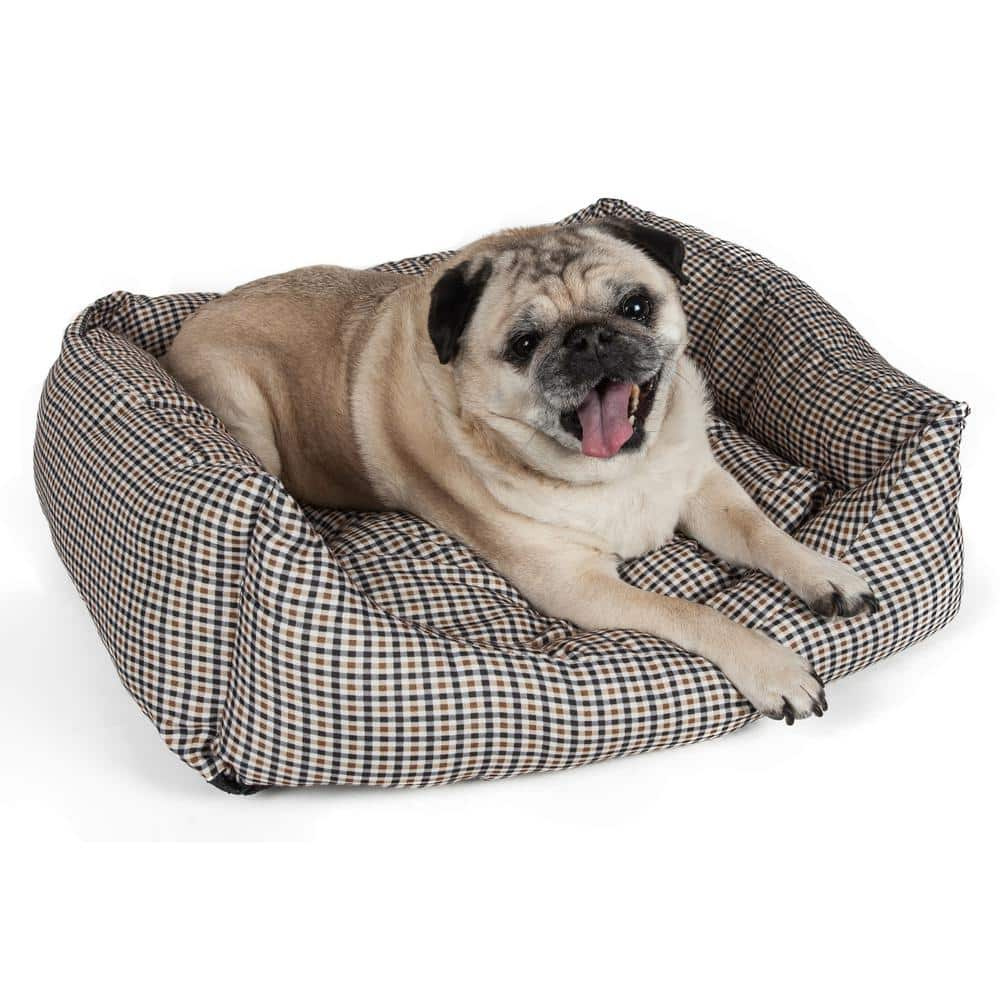 https://images.thdstatic.com/productImages/6fc61c41-3262-41cd-9ab7-03378dd4565d/svn/brown-blue-pet-life-dog-beds-pb2bbmd-64_1000.jpg