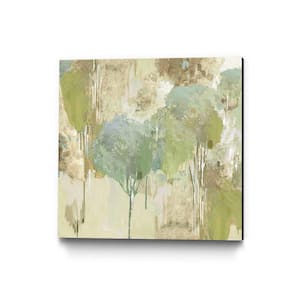 30 in. x 30 in. "Teal Forest I" by Valeria Mravyan Wall Art