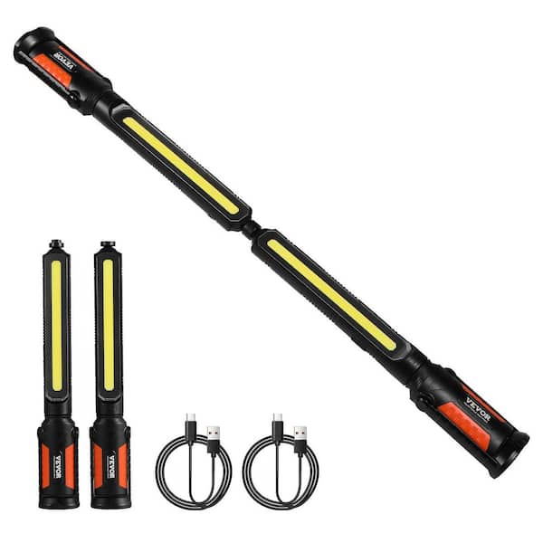 1450 LM 4400 mAh 5V Underhood Work Light, Integrated LED Magnetic Work Light Rechargeable Battery