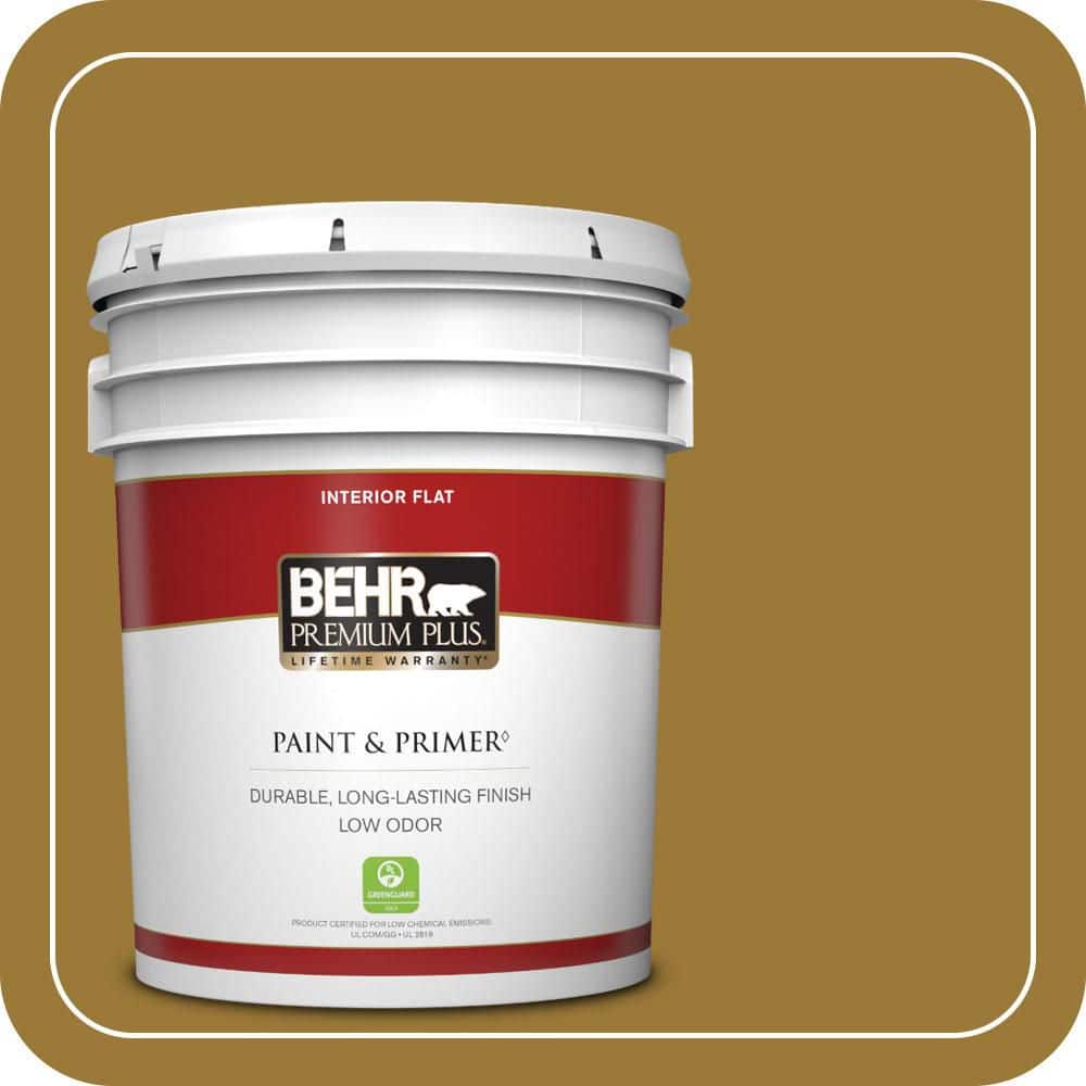 5 Gal. #M300-7A Retro Gold Flat Low Odor Interior Paint and Primer price history on PriceWatchPro