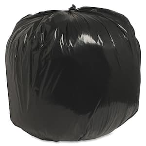 45 Gal. 40 in. x 46 in. 1.25 mil Recycled Heavy-Duty Trash Liners (100/Box)