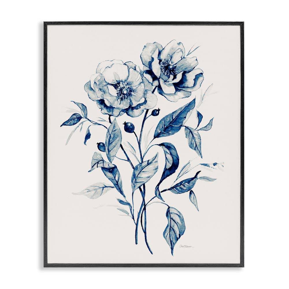 Vintage Flower Bundle by Carol Robinson Black Framed Nature Giclee Art Print 14 in. x 11 in. price history on PriceWatchPro