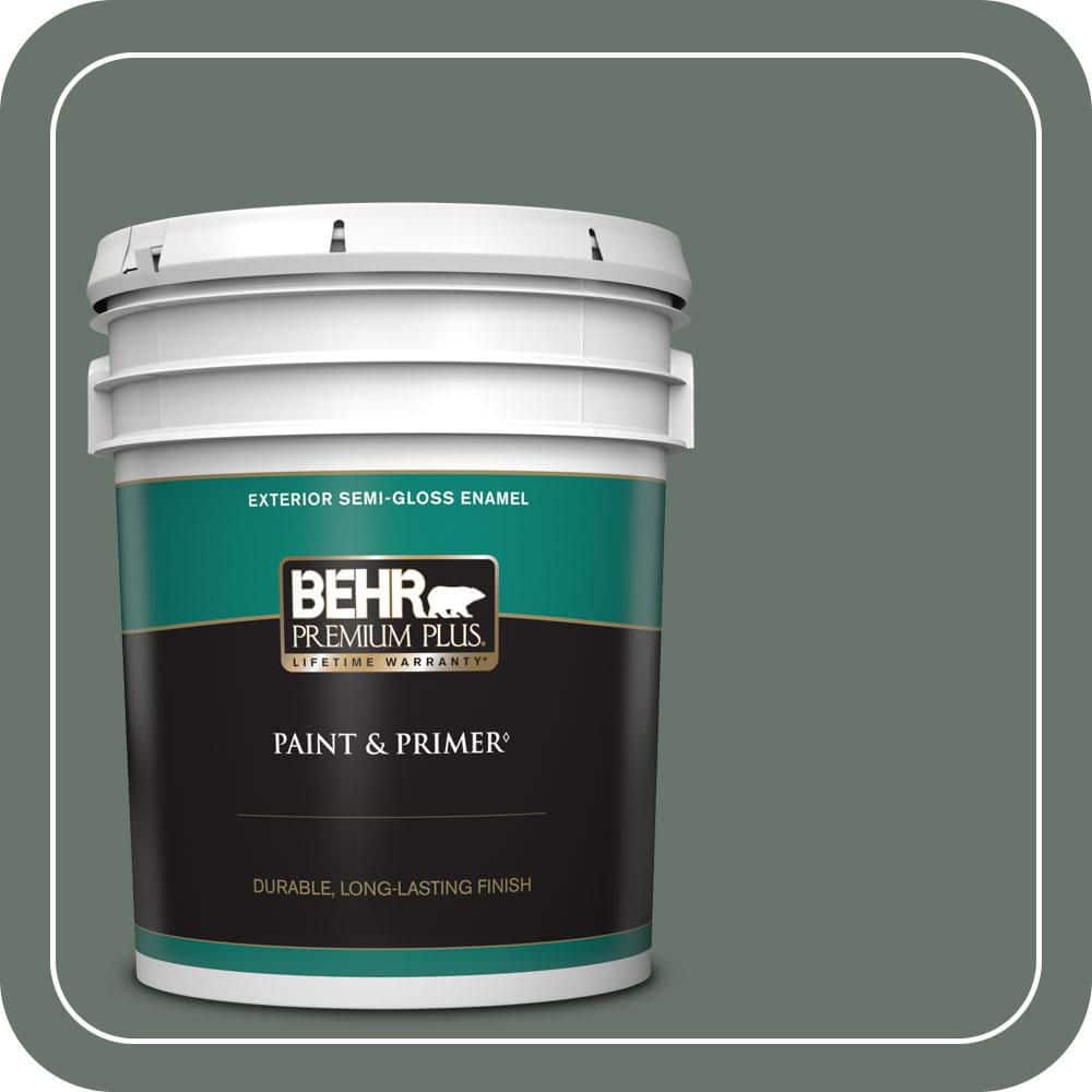 5 gal. #PPU12-18 Heritage Park Semi-Gloss Enamel Exterior Paint & Primer product image for price tracking