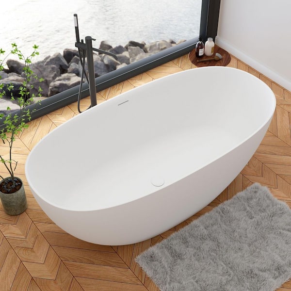 Xspracer Moray 71 in. x 32 in. Solid Surface Stone Resin Flat