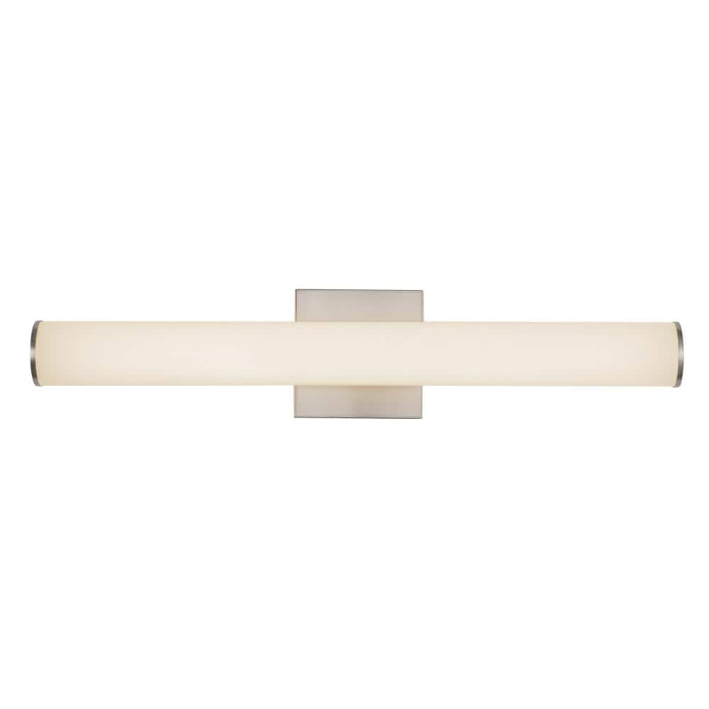 Rico 24-in Brushed Nickel dimmable LED Wall/Vanity Light price history on PriceWatchPro