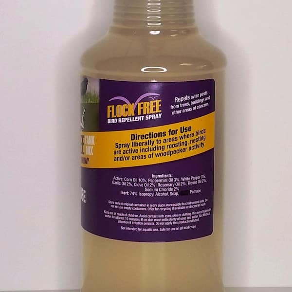 Flock Off Ultra Violet Paint 1 Gallon for Bird Control – Flock Free Bird  Control Systems and Services LLC