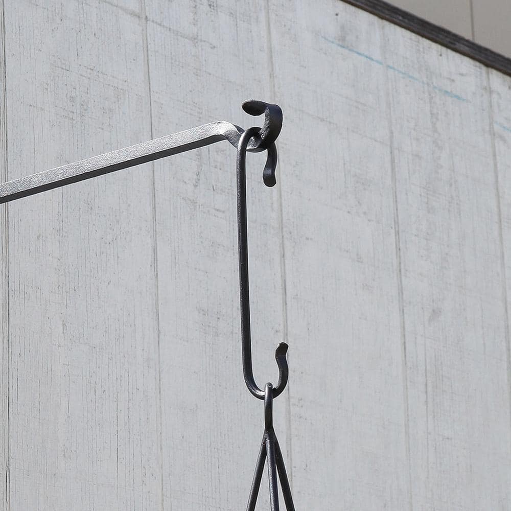 Black Metal 8-Inch Multi-Use S-Hook Set