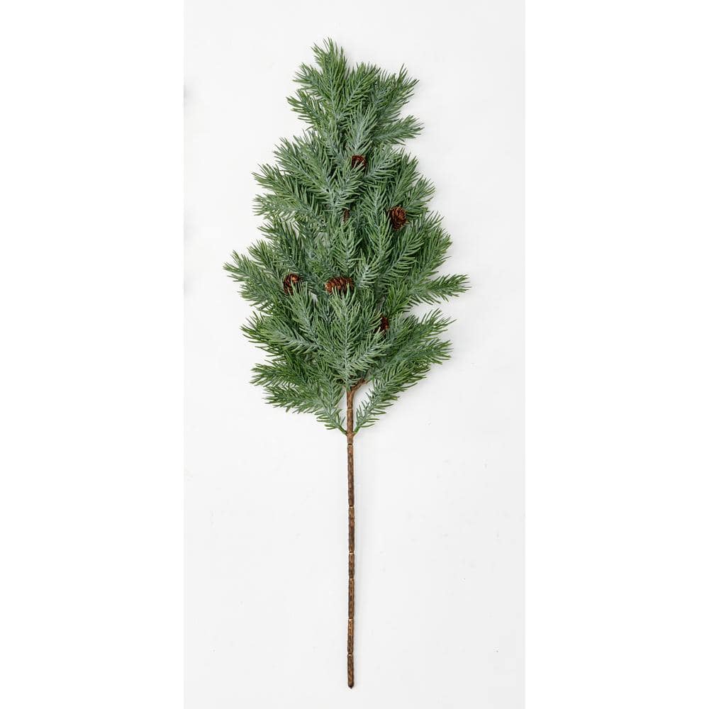 25 in Artificial Pine and Pine Cone Spray, Set of 3