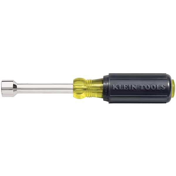 Klein Tools 1/2 in. Nut Driver with 3 in. Shaft- Cushion Grip Handle