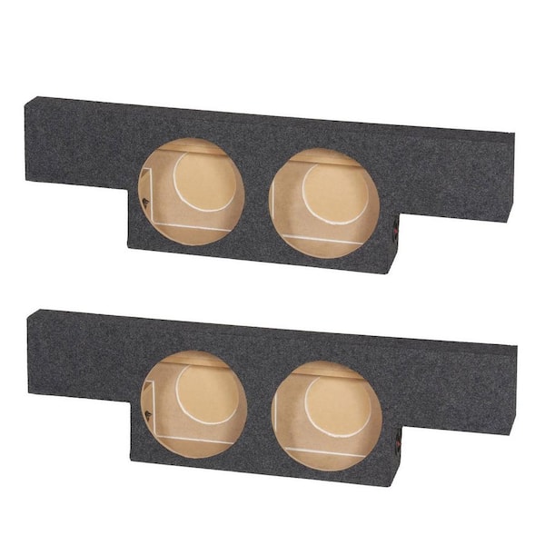 GMC Chevy 2004 - 2006 Non HD Crew Cab Dual 10 in. Subwoofer Box (2-Pack)