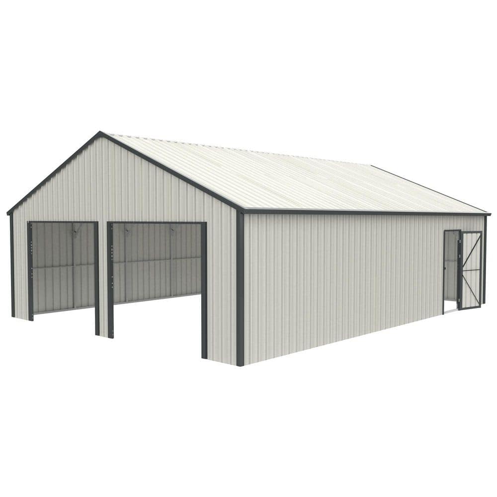 25 x 33 ft Metal Double Garage Shed with Side Entry Door, Heavy Duty Outdoor Storage Building & Workshop(825 sq. ft.) price history on PriceWatchPro