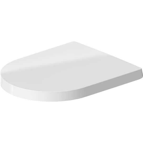 Duravit ME by Starck Elongated Closed Front Toilet Seat in White