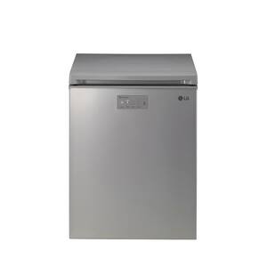 5 cu. ft. Kimchi Specialty Food Chest Refrigerator in Platinum Silver