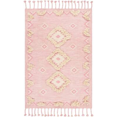 Artistic Weavers Clarice Pale Pink 3 Ft, Pale Pink Area Rug