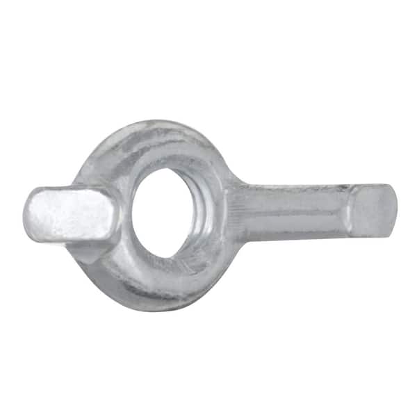 Hillman 1/4-in x 20 Zinc-plated Cast Zinc Wood Insert Nut (4-Count) in the  Lock Nuts department at