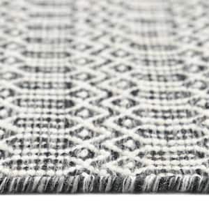 Chatham Contemporary Flatweave Charcoal 10 ft. x 14 ft. Hand Woven Area Rug