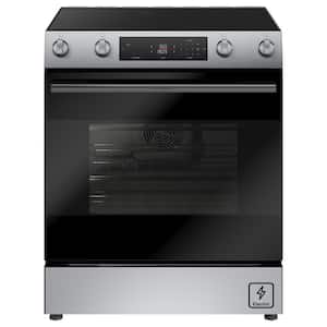 100 Series 30" 5.8 cu. ft. Slide-In Electric Range in Stainless Steel with True Convection Oven