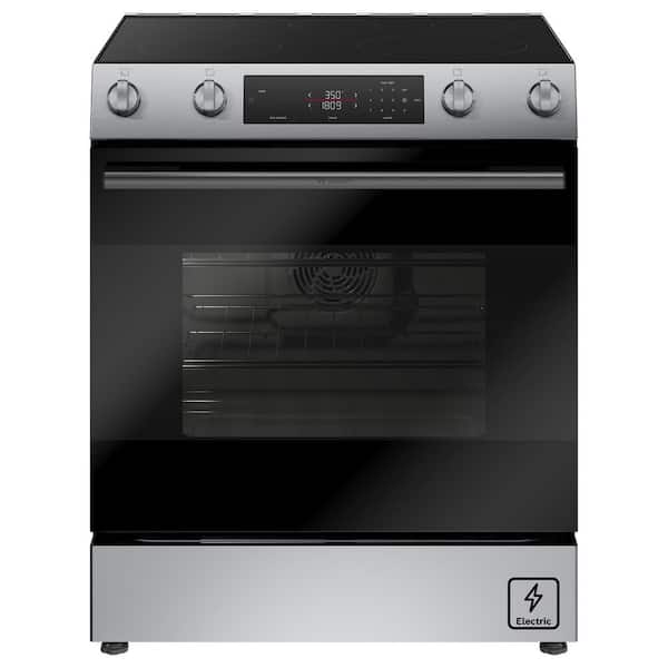 100 Series 30" 5.8 cu. ft. Slide-In Electric Range in Stainless Steel with True Convection Oven